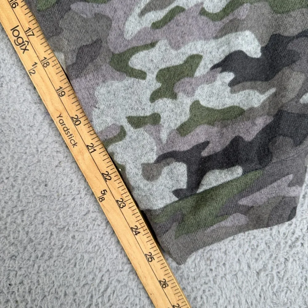 TIME AND TRU Camo Sweatpants Women 4X Green Plus Size Knit Athleisure Drawstring - Picture 8 of 9